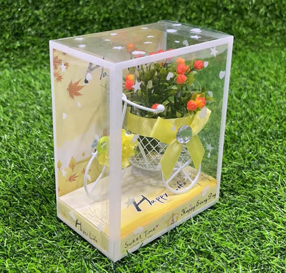 Adorno mini bonsai bicicleta51240-2