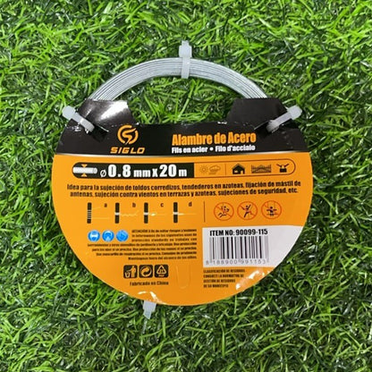 Alambre de acero 0.8mmx20m90099-115