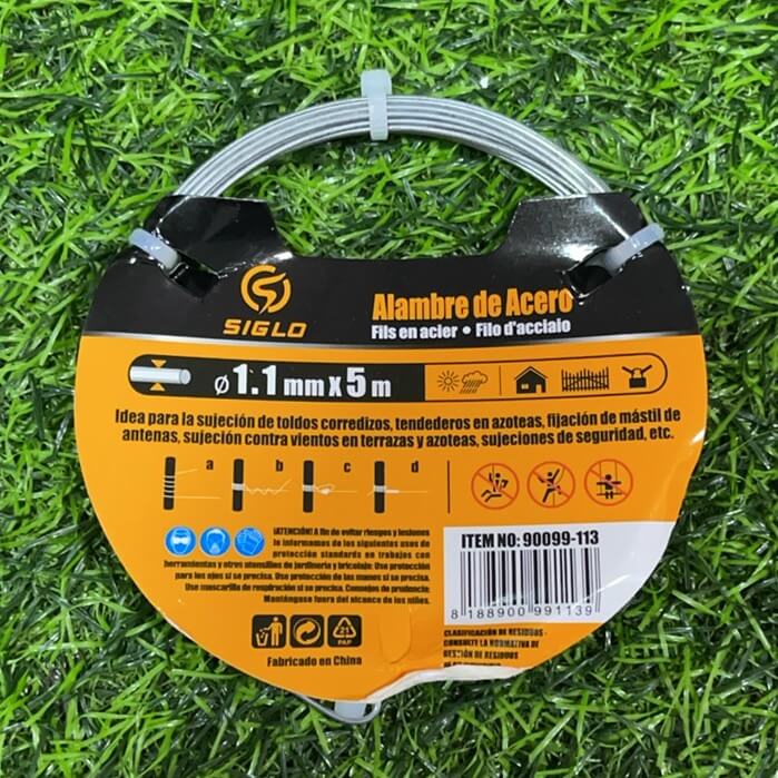 Alambre de acero 1.1mmx5m90099-113