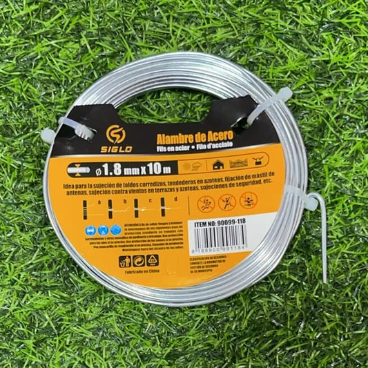 Alambre de acero 1.8mmx10m90099-118