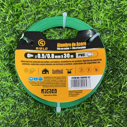 Alambre de acero 0.5/0.8mmx30m90099-57