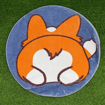 Alfombra redonda d/mascota80cm 51247-16