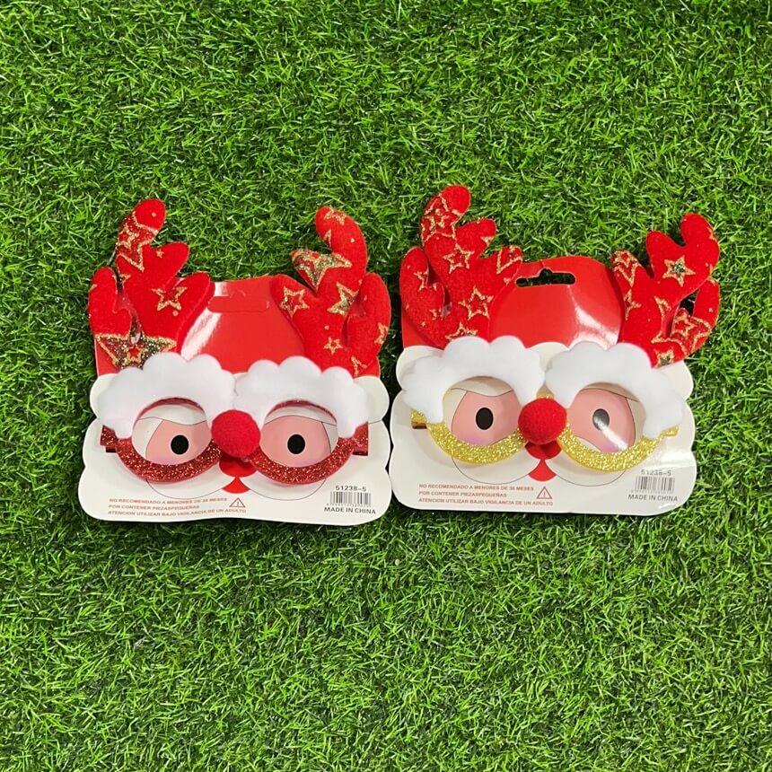 Anteojos navideno santa cruz51238-5