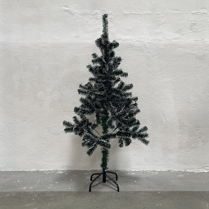 Arbol navideno con nieve 1.2m 1und