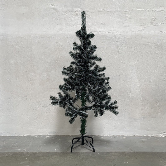 Arbol navideno con nieve 1.2m 1und