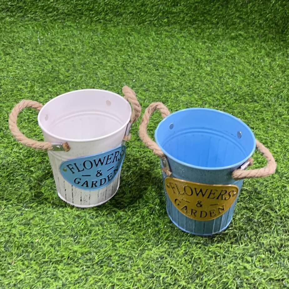 Maceta aluminio 13x13x9.5 51264-44