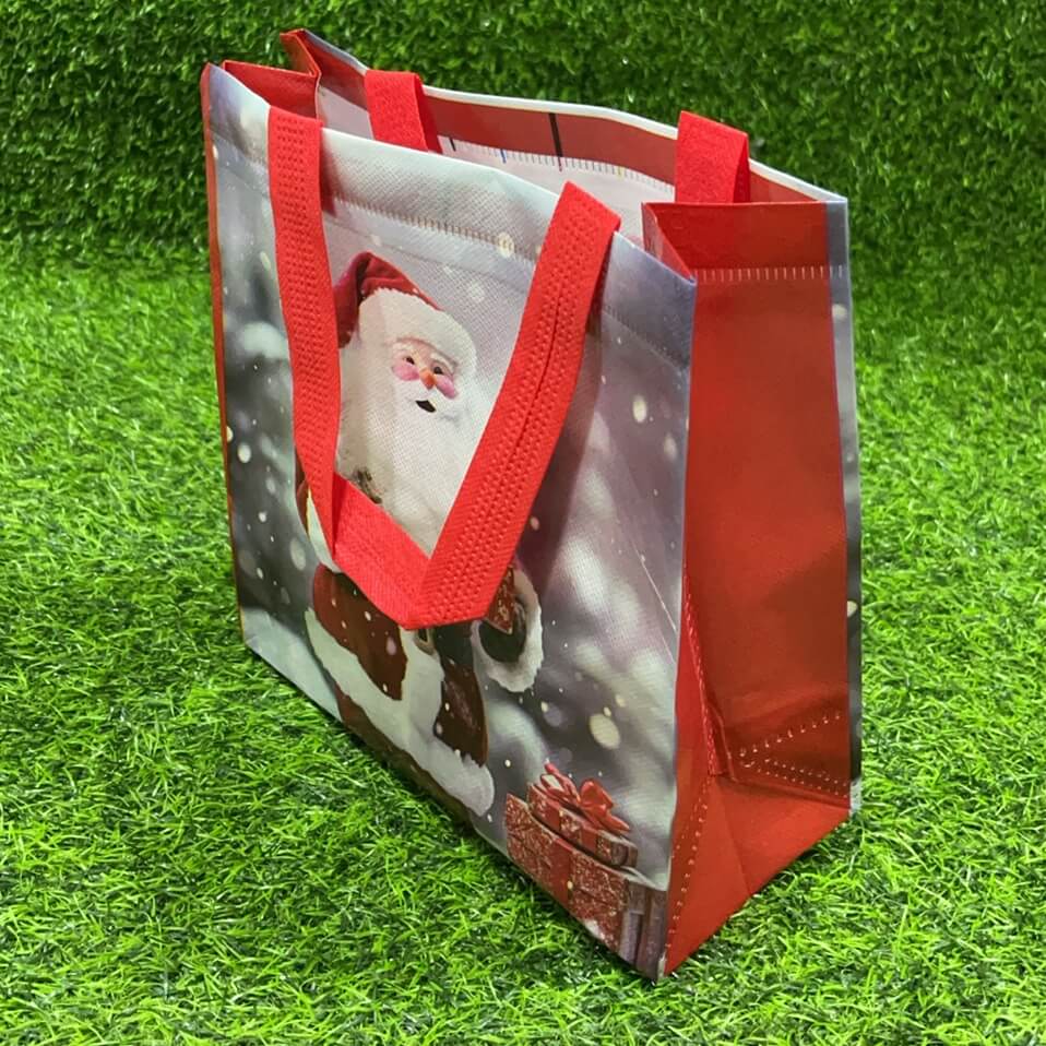 Bolsa navidad reutilizable20x23x10 90171-61