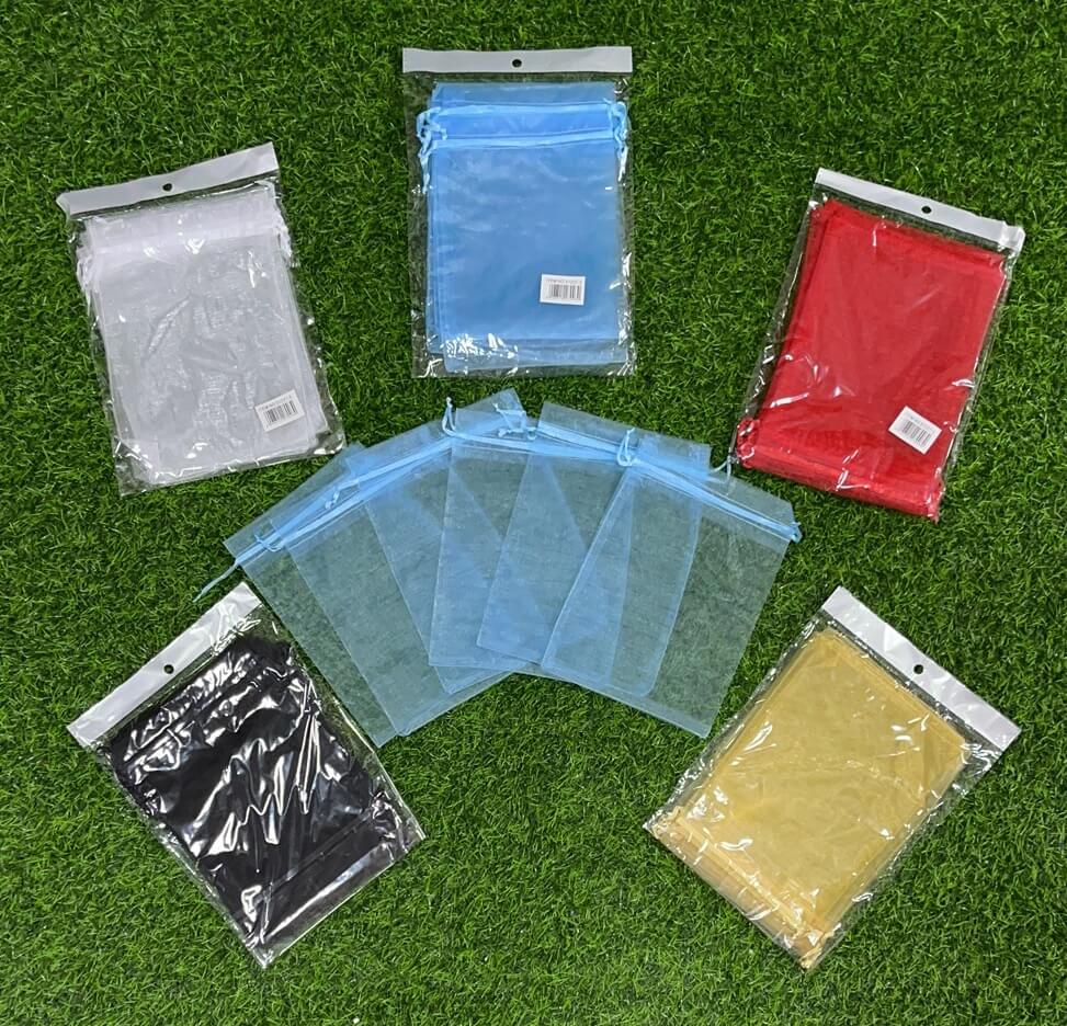 Bolsa organza 13x18 6pcs 51227-3