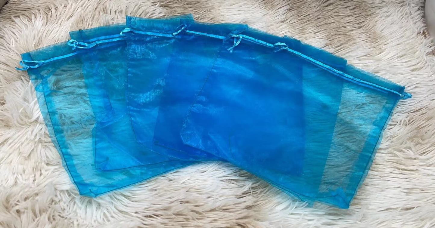 Bolsa organza 17x23 6pcs co00408