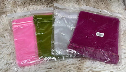 Bolsa organza 17x23 6pcs co00408