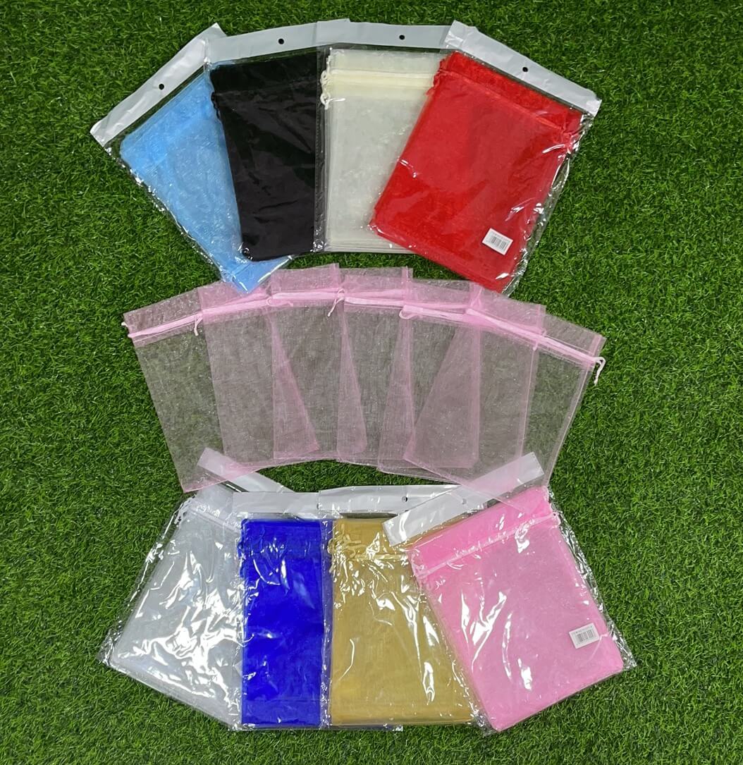Bolsa organza 17x23 6pcs 51227-4