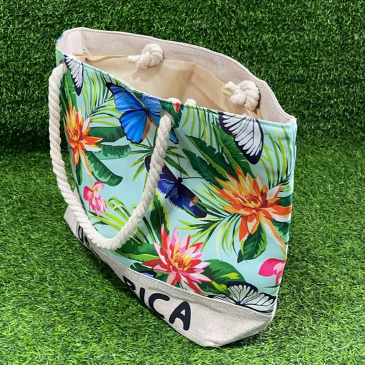 Bolsa d/playa flores 51239-11