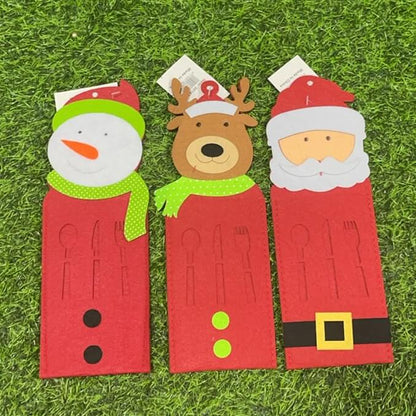 Bolsa navideno p/tenedor90182-18