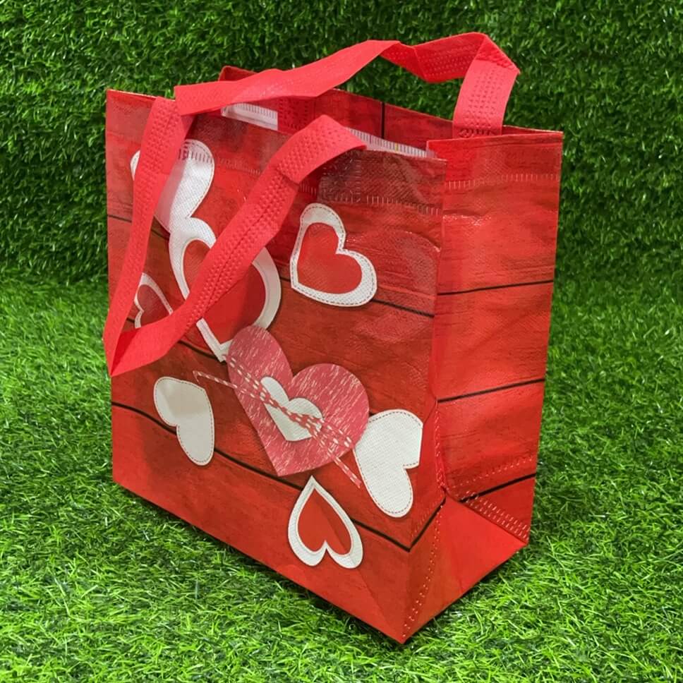 Bolsa reciclaje d/corazon22x23x12 90171-3