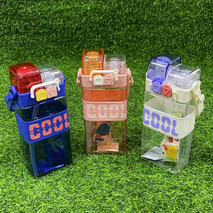 Botella agua rectagulo 520ml51169-85