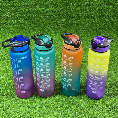 Botella d/agua color degradado1000ml 51169-118