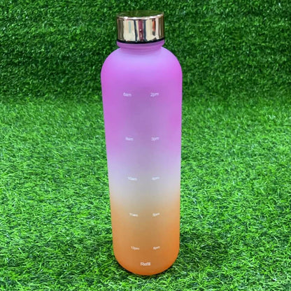 Botella agua tapa dorado 1000ml51169-72