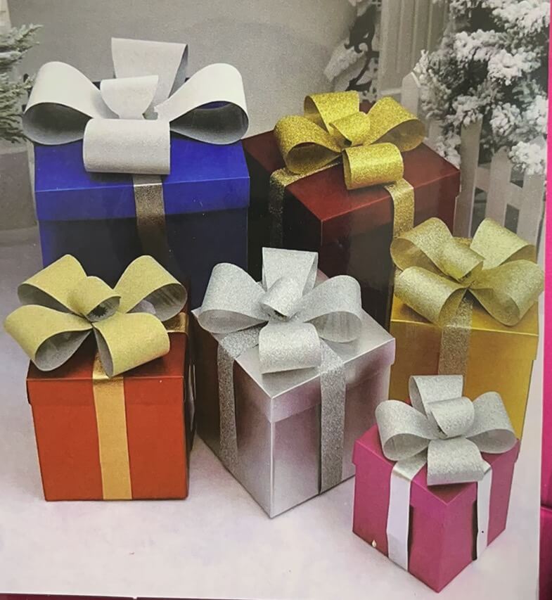 Caja d/regalo lazo 25x25x2551153-259
