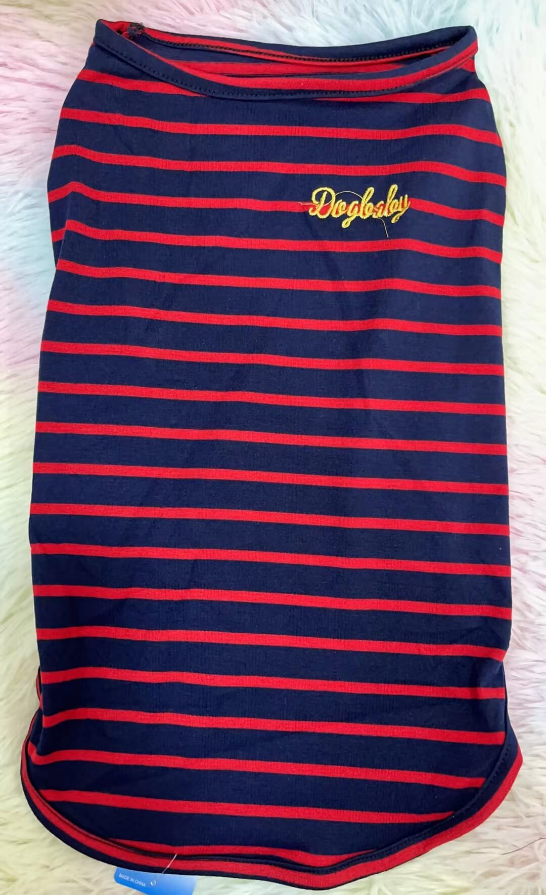 Camisa rayas p/mascota51089-55/51258-18