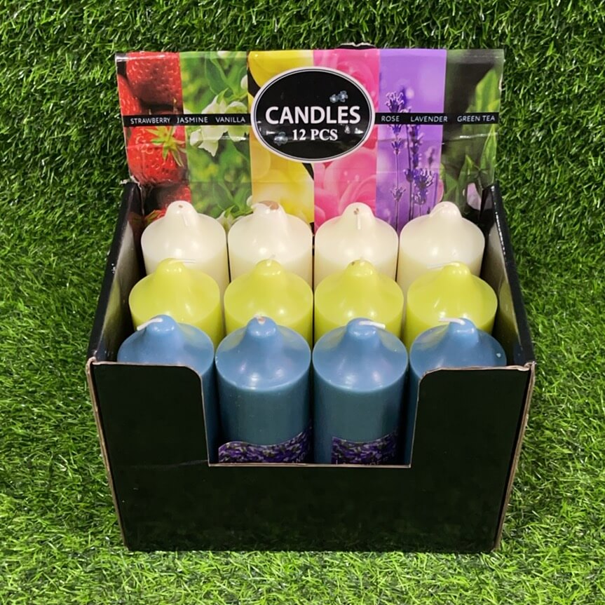 Candela cilindro 5x15cm 51166-69