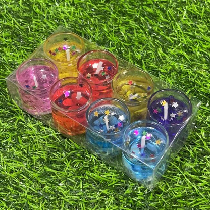 Candela d/geratina colores yestrella 8pcs 51166-26