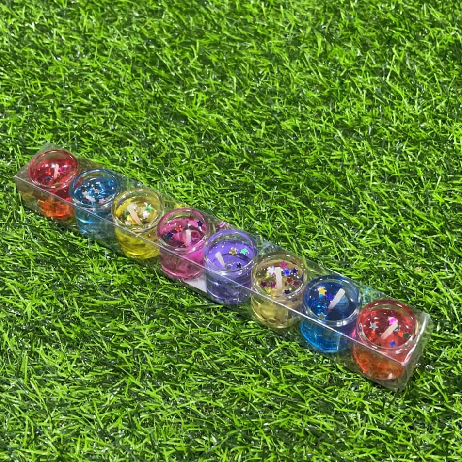 Candela d/gelatina colores yestrella 8pcs 51166-23