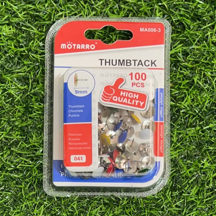 Chincheta colores 9mm 100pcsma006-3