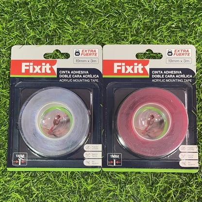 Cinta adhesiva doble cara 1pc19mmx3m 80040