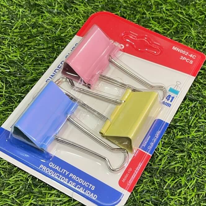 Clip de papel 3pcs mn002-4c