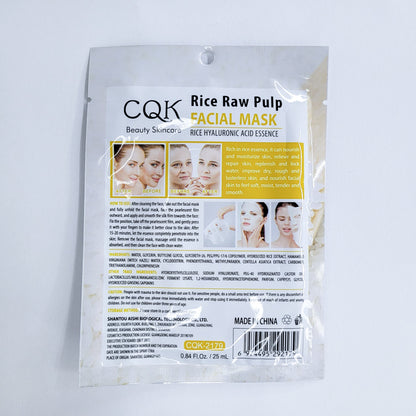 Caja mascarilla arroz cqk 2179