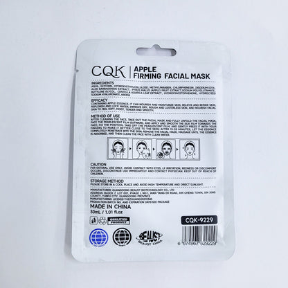 Mascarilla manzana cqk 9229