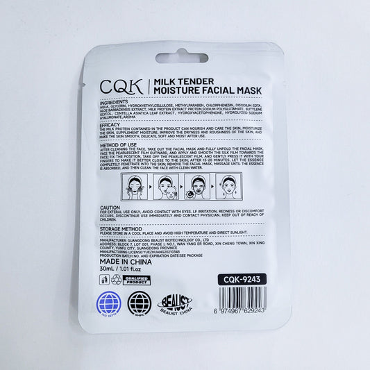 Mascarilla leche cqk 9243