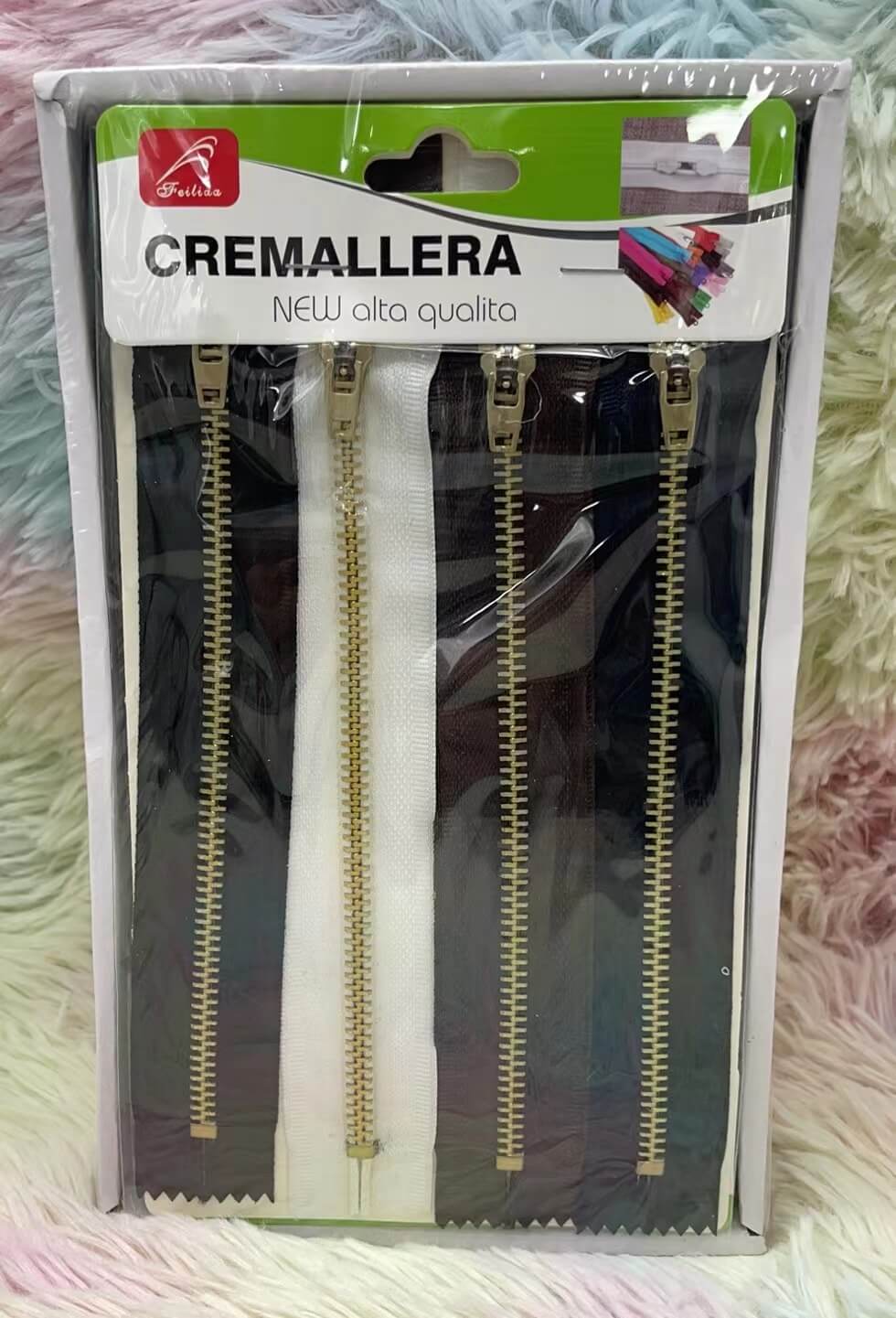 Cremallera de metal 4pcs 07859