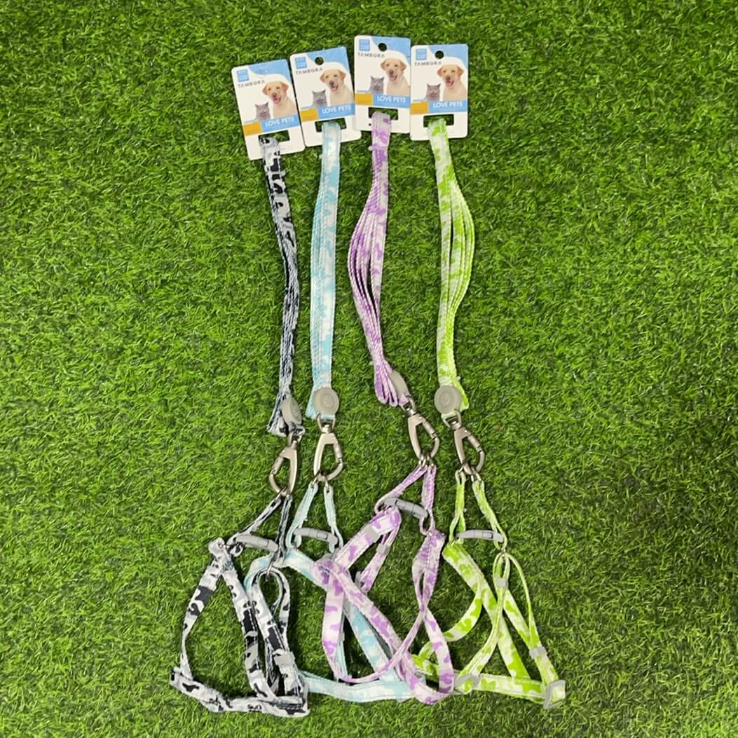 Pechera y correa p/mascota90268-33