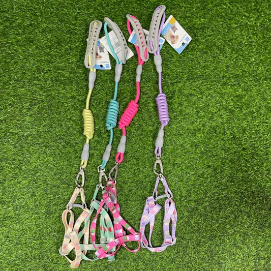 Pechera y correa p/mascota90268-14