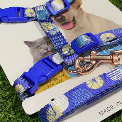 Pechera y correa p/mascota90268-64