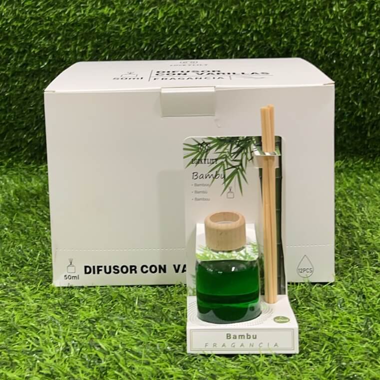 Difusor c/varillas bambu 90125-31