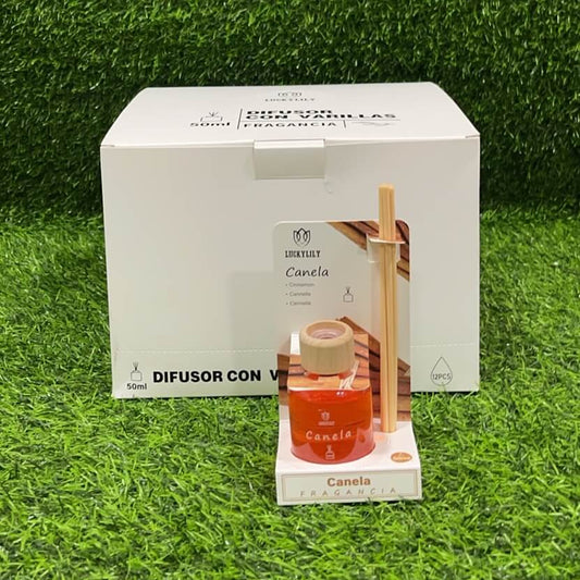 Difusor c/varillas canela 50ml90125-32