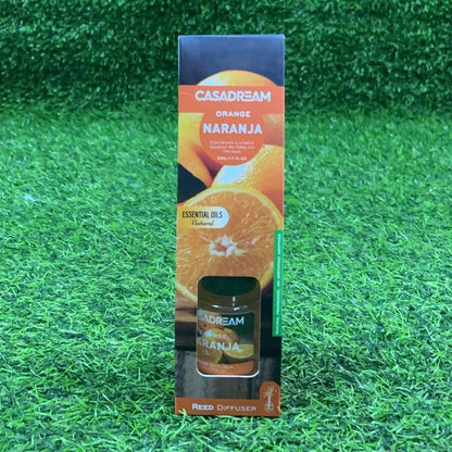 Difusor c/varillas naranja 50ml90125-94