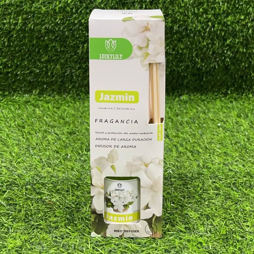Difusor c/varillas jazmin 120ml90125-11