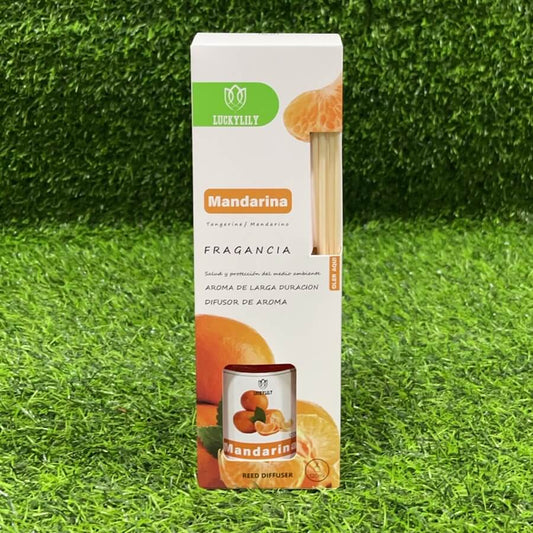 Difusor c/varillas mandarina120ml 90125-15