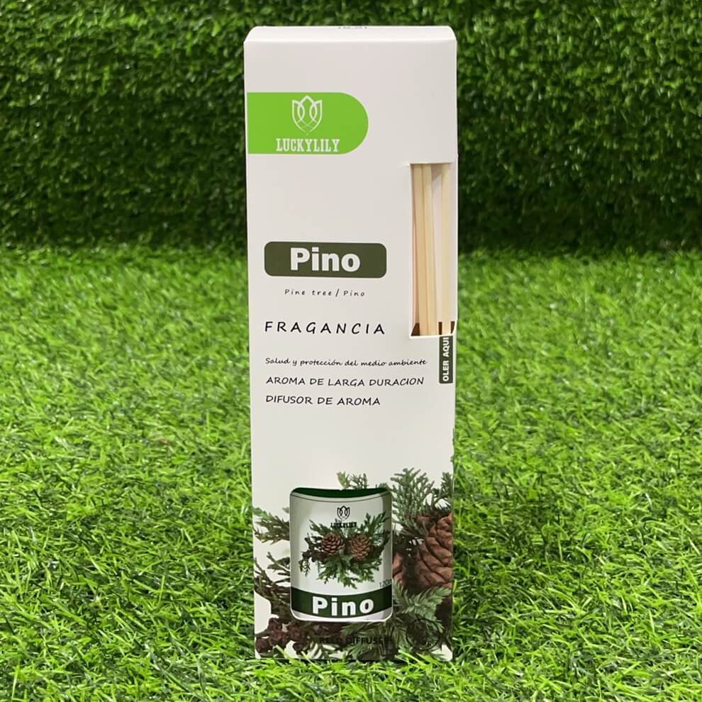 Difusor c/varillas pino 120ml90125-18