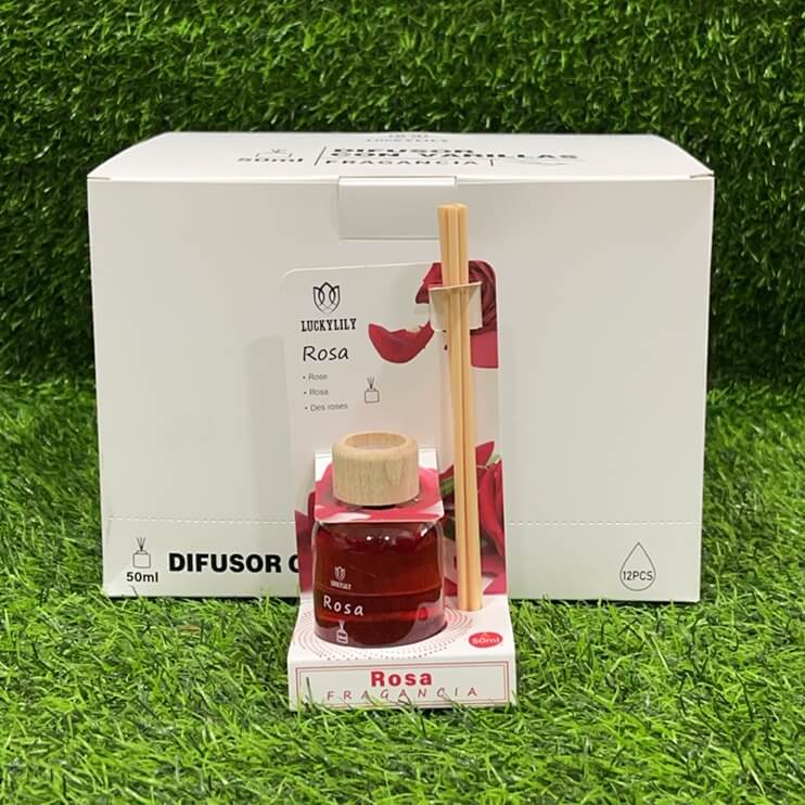 Difusor c/varillas rosa 50ml90125-20