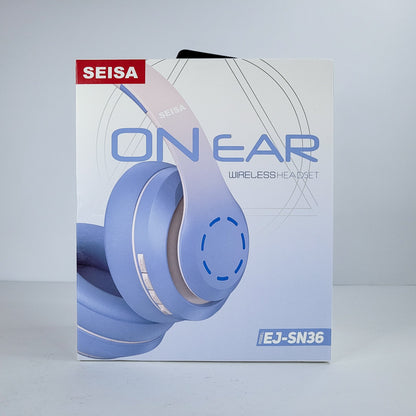 Auricular bluetooth tipo vincha//radio fm//entrada micro usb//aux