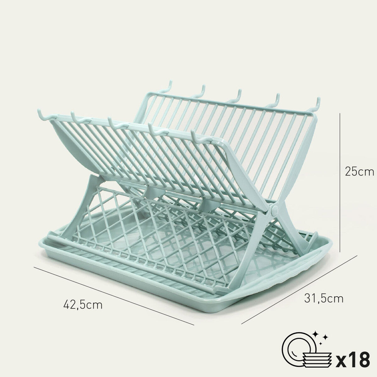Escurridor para platos 42cm16451