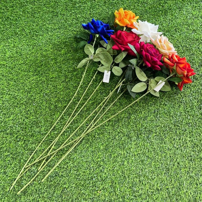 Flor artificial rosa 1pc 51016-61