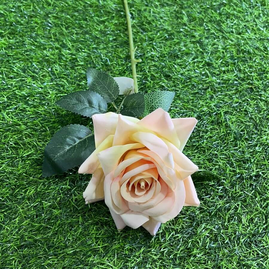 Flor artificial rosa 1pc 51016-61