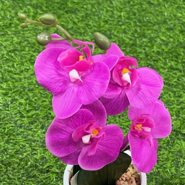 Flor artificia orquidea enmacetal 90210-9