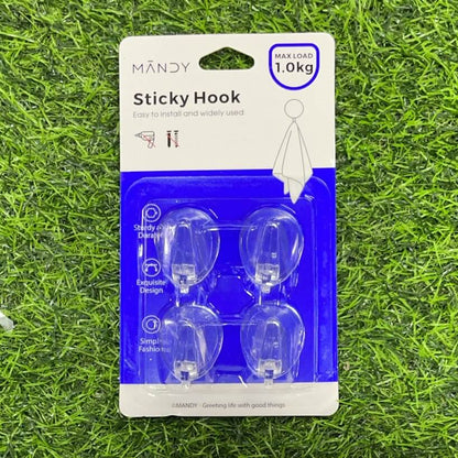 Gancho tranparente 4pcsxy-0315/xy-0315-n