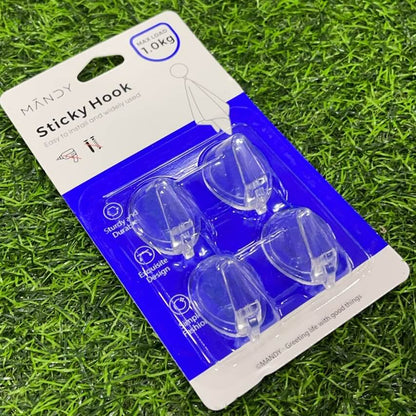 Gancho tranparente 4pcsxy-0315/xy-0315-n